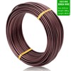 Bronze-2.5-Anodized Aluminum Bonsai Training Wire 250g Large Roll,Many Size to