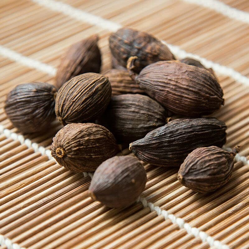 100g-500g Organic Cardamom Yunnan Seasonings Black Cardamon Smoky Flavour Spices