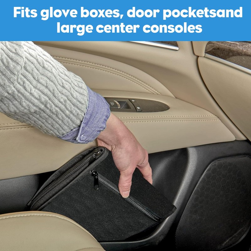 JRYGAC Vehicle Folder, Multiple Pockets, Board Folder, Car, Vehicle Document