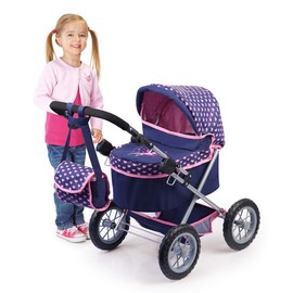 Bayer Design Baby Doll Trendy Pram Purple