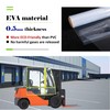 ScarabWrap Forklift Cover, All-Weather Use, Universal Type,0.5mm EVA Transparent Material,600D