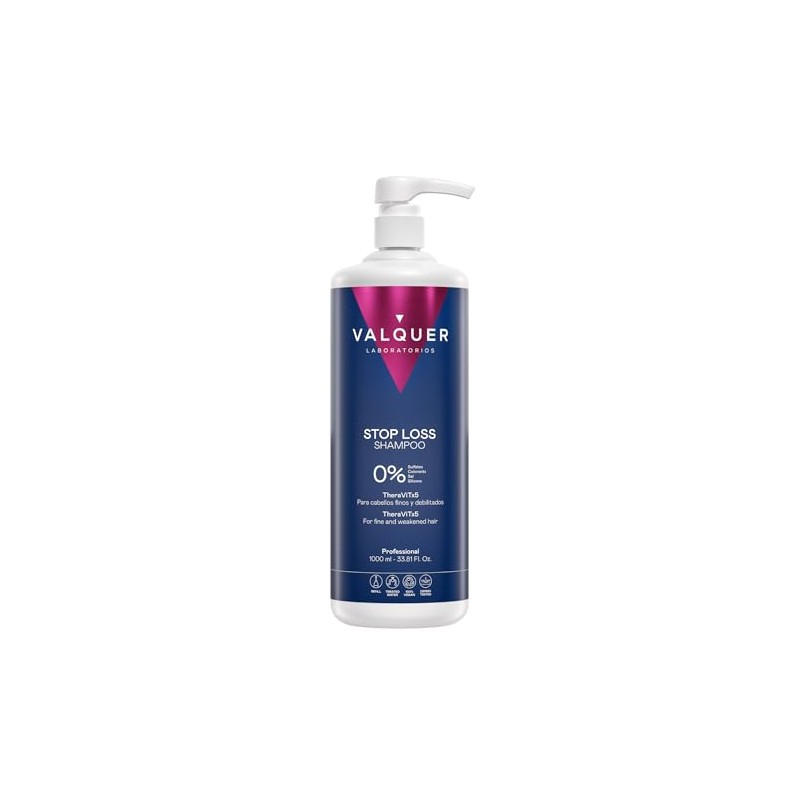 Valquer Anti-Hair Loss Shampoo: Stop Loss (NO sulfates, salt, parabens,