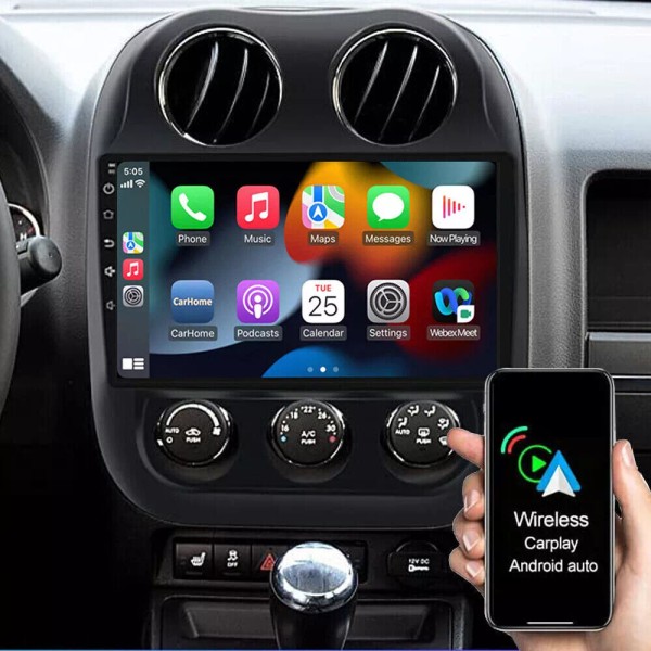 khh 10.1" Android 11 Car Radio Stereo GPS Navi WiFi