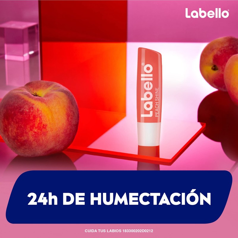 Labello Lip Balm Fruity Shine - Peach