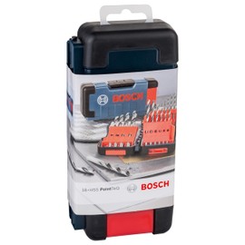 Bosch Bosch 18-tlg. HSS Spiralbohrer Set PointTeQ (fr Metall, in ToughBox, ? 1C10 mm, Professional Zubeh?r Bohrmaschine)