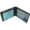 Tawny Owl Disabled Blue Badge Leather Case Holder in Black