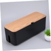 Angoily 1pc Creative Wire Organizer Box for and Cables Holder