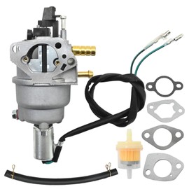 JUUDDENPARTS 76533 Carburetor Kit, Replacement for Champion 224cc 3800 3500 4750 Watts Dual Fuel Portable Generator, Replaces 100401 100456 100628 27.131000.08