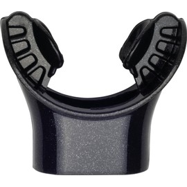 CRESSI Unisex Adult Snorkel Mouthpiece Mouthpiece Original Replacement Part for Snorkel Tubes, Black, One Size