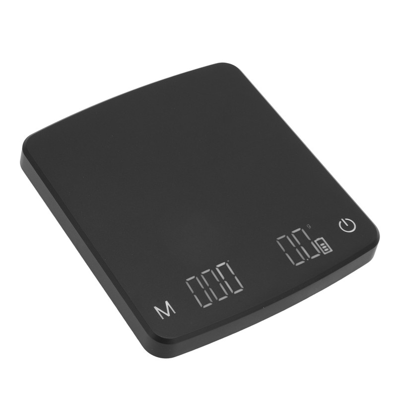 Digital Coffee Scale with Timer USB Rechargeable 0.1g High Accuracy