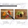Acacia Wood Cutting Board – 17"x13" Butcher Block – Reversible