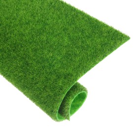 MECCANIXITY 6Pcs Artificial Grass Turf Mat, 6 x 6 x 0.12 inch Realistic Fake Grass Rug Carpet for Outdoor Garden Lawn Landscape Decoration Patio Rug