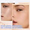 Base De Maquillaje Polvo Compacto Fijador Matte+blush Kit