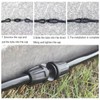 CTRICALVER 20pcs 1/2 inch Plastic I-Type Drip Irrigation Connectors, Barb