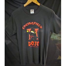 Changes Ninja Bart Simpson Springfield Dojo T-Shirt NEW Adult Small