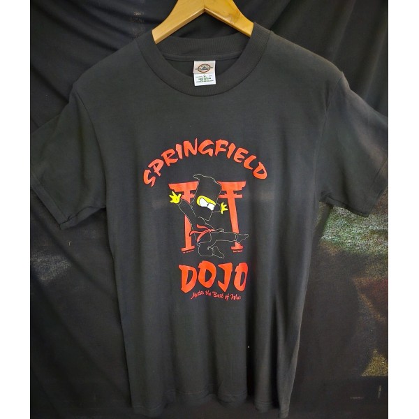 Changes Ninja Bart Simpson Springfield Dojo T-Shirt NEW Adult Small