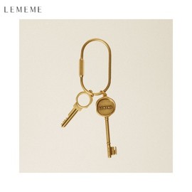 LEMEME La Cle Gold Keychain 1ea
