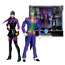 McFarlane Toys - DC Multiverse The Joker & Punchline 7" Action Figure 2pk