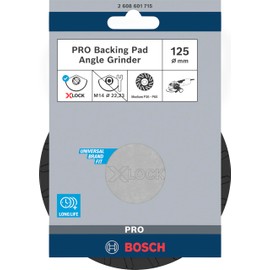 Bosch Professional Medium Hard Backing Pad (X-LOCK, Diameter 125 mm)