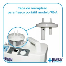 Hergom Tapa Para Frasco De Aspirador De Secreciones 7e- A Hergom