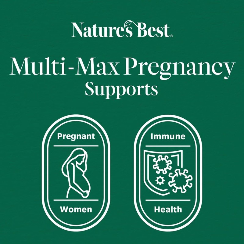 Nature's Best Multi-Max Multivitamin for Pregnancy - Comprehensive Nutritional Support