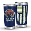 Affordali The Legend Has Retired 2025 Navy Tumbler, Funny Retirement
