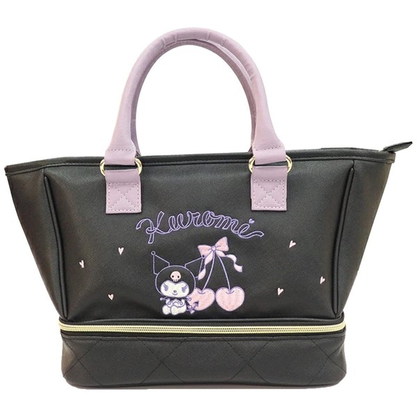Marushin Tote Bag, Chromi, Cherry Ribbon, 3335015800, Approx. H 8.7 x W 12.6 x D 5.9 inches (22 x 32 x 15 cm) (not including handle)