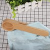 Coffee Spoon Scoop, Wooden Measuring Spoon and Pocket Clip 2