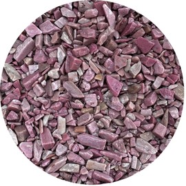 Wholesale Natural Semi Tumbled Pink Opal Gemstone Chips, Crushed Mini Crystals, Undrilled Crystal Chips (Pink Opal, 10 Pounds)