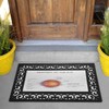 Ambesonne Eye Chart Doormat, Anatomy of an Eye Composed with