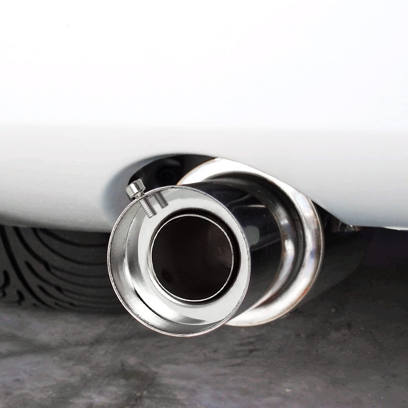 Spec-D Tuning 4.5" Tip Universal Silencer Compatible with Subaru WRX