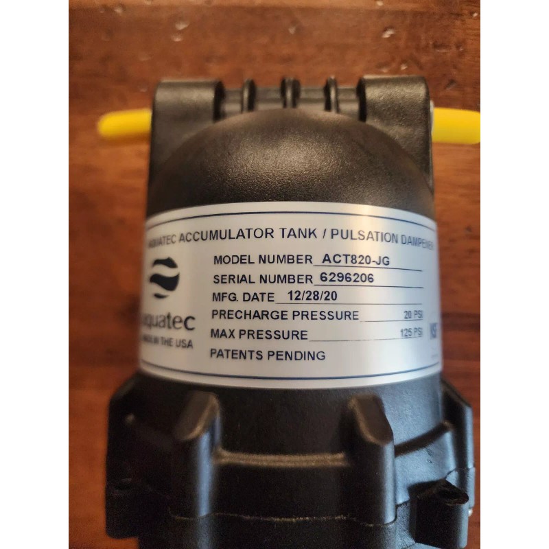 Aquatec ACT 820-JG Accumulator Tank/Pulsation Dampener - Brand New