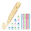 Mayboos 25mm Huge Crochet Hook, Large Yarn Crochet Hooks Needles,