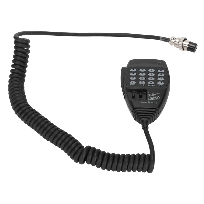 EMS‑57 Shoulder Speaker Microphone Handheld 2 Way Radio Microphone with