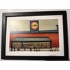 Lowry-Style Framed Print. Beautiful Black Ash Frame (Lowry, LS Lidl)