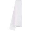 Clover Rubber Belt, 1.2 inches (30 mm) Wide, White 26-042