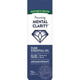 Nature's Truth Essential Oil, Mental Clarity, 0.51 Fluid Ounce, Clear