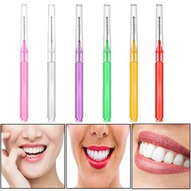 120 Piezas Cepillos Interdentales, BetterJonny Suave Cepillo Interdental de Dientes Herramienta de Limpieza de Dientes Palillo de Dientes limpiador de