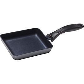 Swiss Diamond Induction Japanese Omelet Pan (Tamagoyaki), Gray, 7 x 5"