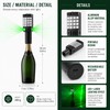 Rechargeable LED Strobe Baton for Party Decor – Aluminum Flashing