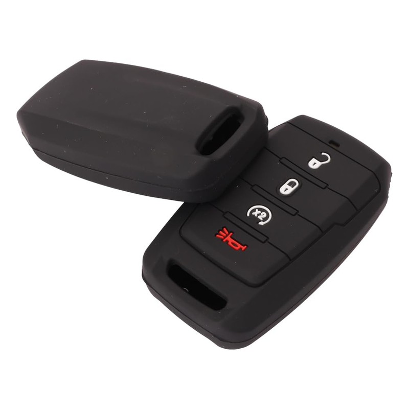 Laisiou Silicone Remote Key Fob Cover Case Protector for Ram