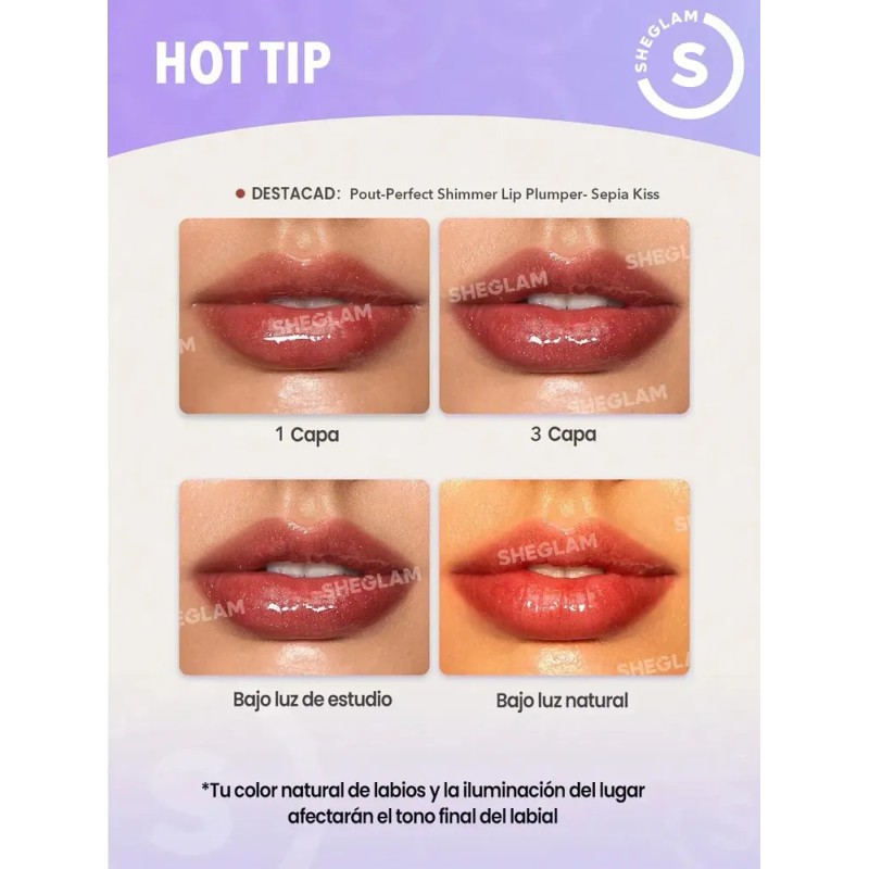 SHEGLAM Pout-Perfect Rellenador de labios - Gold Rush