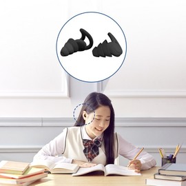 Noise-Canceling Earplugs for Sleep, Study, Snoring & Inter-floor Noise Earplugs White 2ea