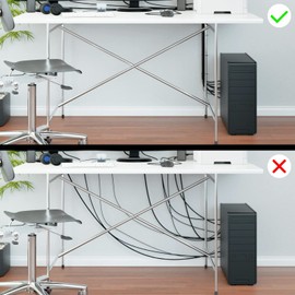 deleyCON Pack of 100 Cable Ties 200 mm x 4.8 mm (20 cm x 0.48 cm) Plastic Cable Ties Cable Holder Cable Fixation Very High Tensile Force and Tear Resistance Household and Commercial Black