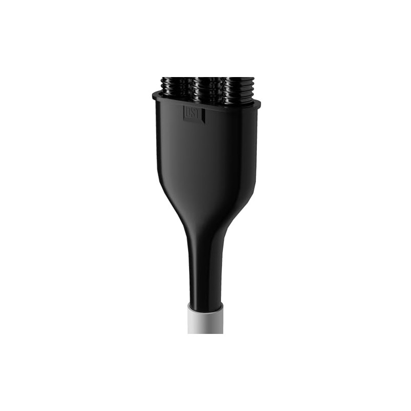 Black 3 to 1 Drain Hose Outlet for Dishwasher and