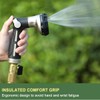FANHAO Gartenbrause Metall Heavy Duty, Robuste Garten Wasserspritze zum Reinigen