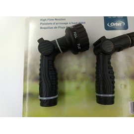 Orbit Hose High Water Flow Nozzles Two Pack (2PK)