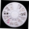 Ipetboom Nail Art Decoration Set 12pcs Alloy Nail Ornament Manicure