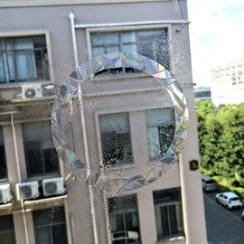 Prism Window Decals for Bird Strike, Anti Collision Stickers, Stop Birds Flying in Windows