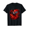 Phoenix Rising Rejuvenation Fire Phoenix Bird Mythical Bird T-Shirt